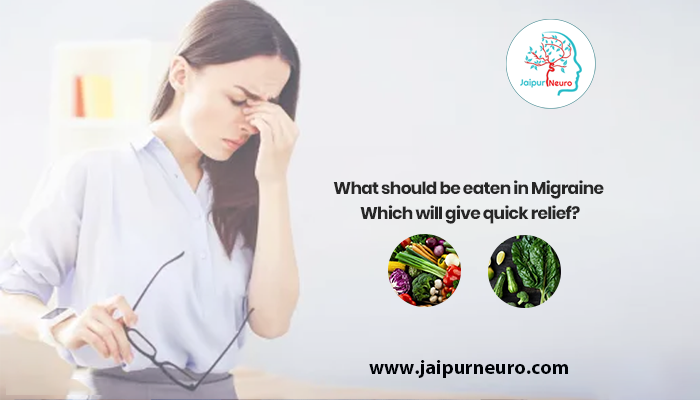 What should be eaten in Migraine