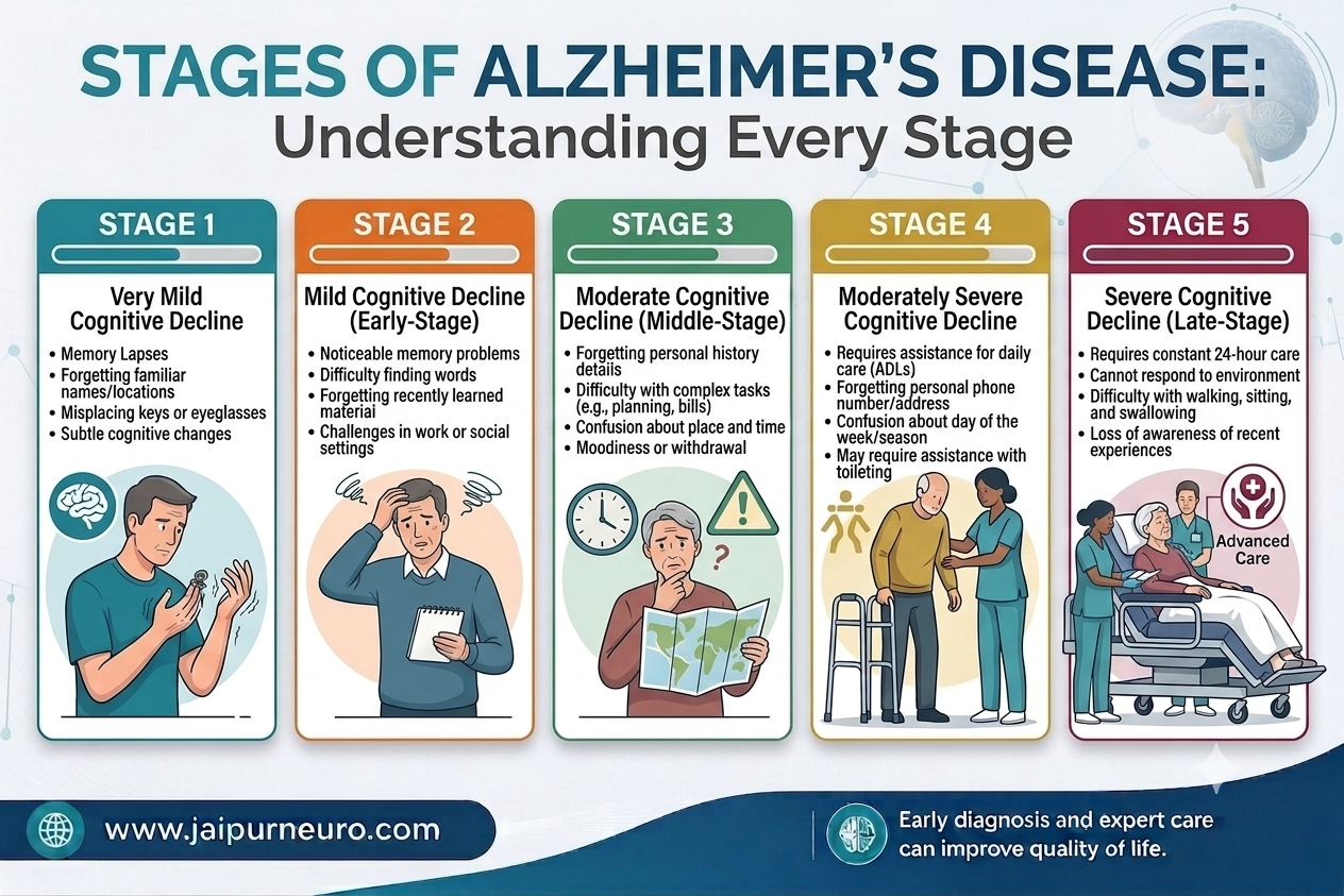 Stages of Alzheimer’s Disease – Understanding Every Stage